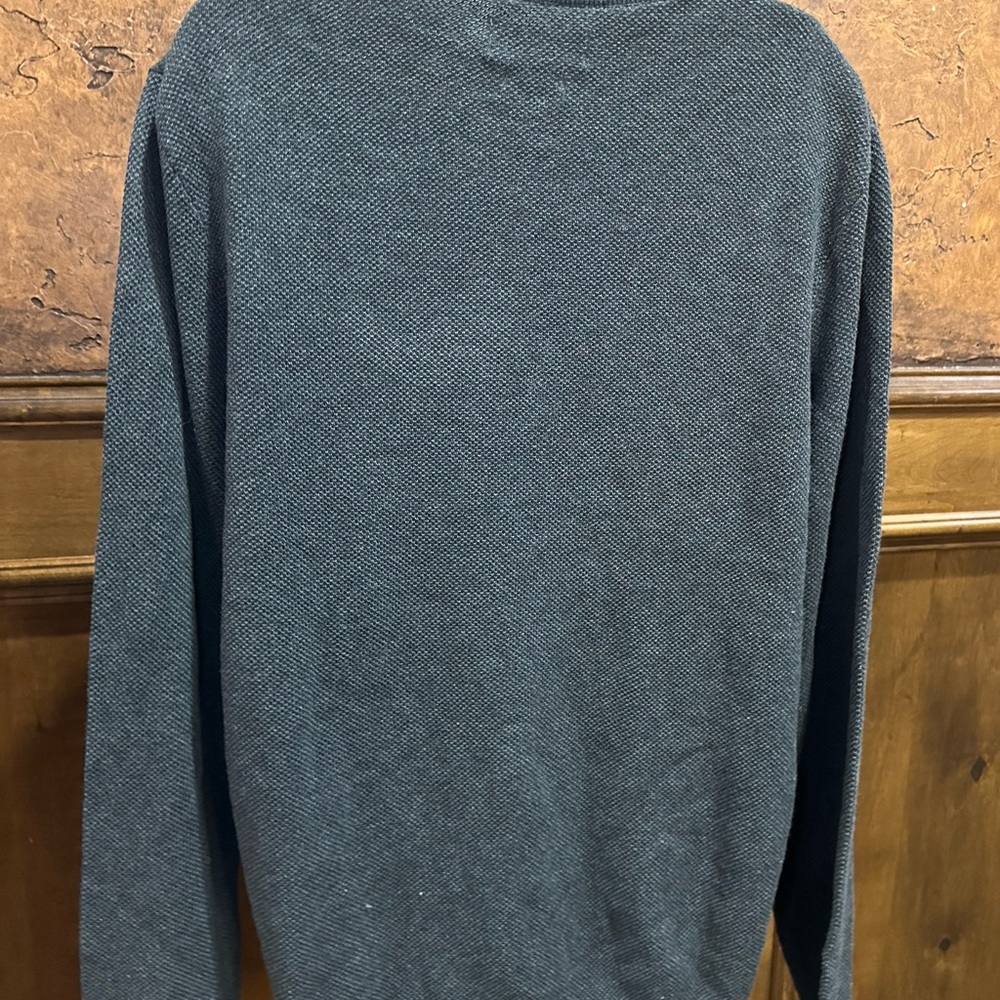 NWT SIZE L Piombo Charcoal Crewneck Sweater - Picture 3 of 8